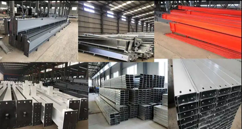 Lokakarya Struktur Baja Fabrikasi Bertahan dengan Kelas Baja Q235 dan Tembok Panel Sandwich