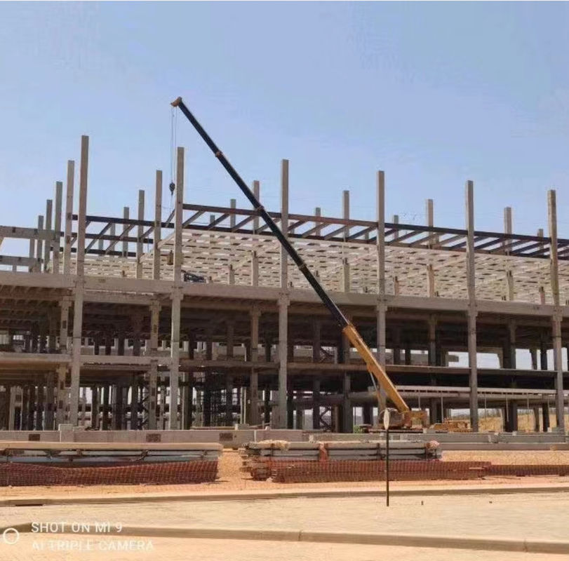 Bangunan Pabrik Prefab Ringan Air/Lokakarya Struktur Baja/Gudang