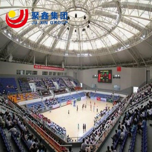 China Ukuran Besar Metal Frame Struktur Baja Outdoor/Indoor Stadion Latihan Olahraga/Tennis/Basketball/Football Gym