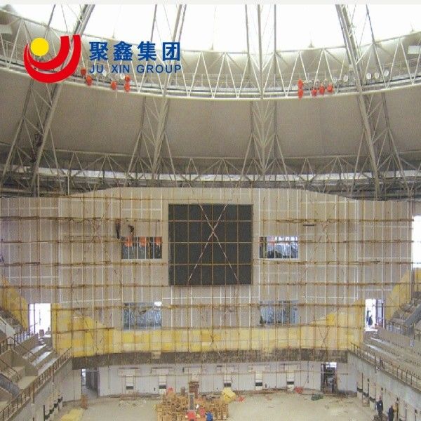 China Ukuran Besar Metal Frame Struktur Baja Outdoor/Indoor Stadion Latihan Olahraga/Tennis/Basketball/Football Gym