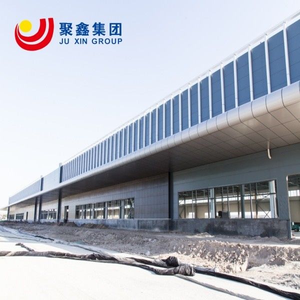 Bangunan Logam Superior Hangar Struktur Prefab Dengan Besi Mezzanine Lantai Bangunan Struktur Baja