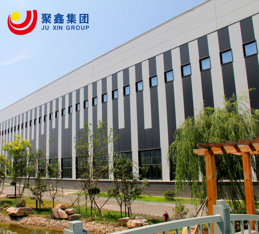 Portal Struktur Baja Prefabrikasi Bingkai Logam Mall/Hall/Workshop/Warehouse Bangunan Struktur Baja