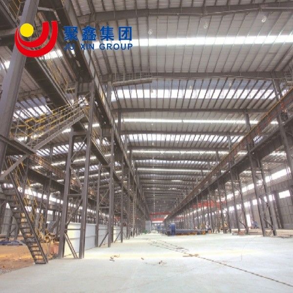 Pabrik Metal Ruang Frame Struktur Baja Bangunan Prefab Gudang Struktur Baja Prefabrikasi Komersial
