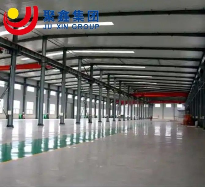 Pabrik Metal Ruang Frame Struktur Baja Bangunan Prefab Gudang Struktur Baja Prefabrikasi Komersial
