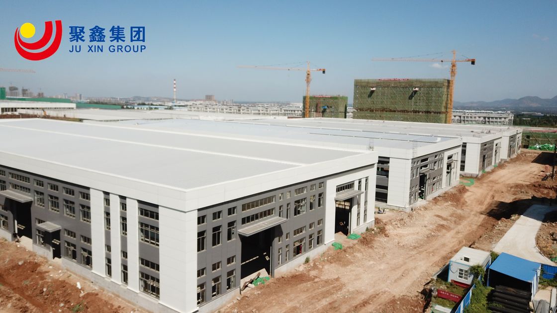 Mudah Dipasang Harga Murah Kualitas Tinggi Prefab Rangka Baja Prefabrikasi Jenis Portal Industri Struktur ISO