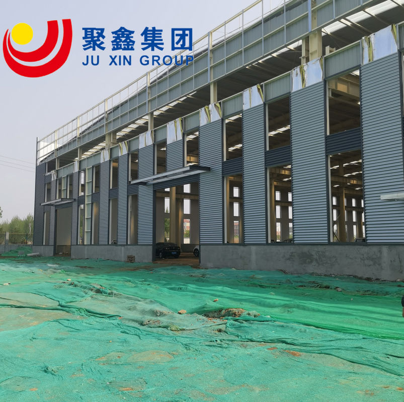 Struktur Logam Gudang Baja Bangun Prefab Workshop Prefabrikasi Industri Biaya tinggi efektif Gudang Kerangka Baja
