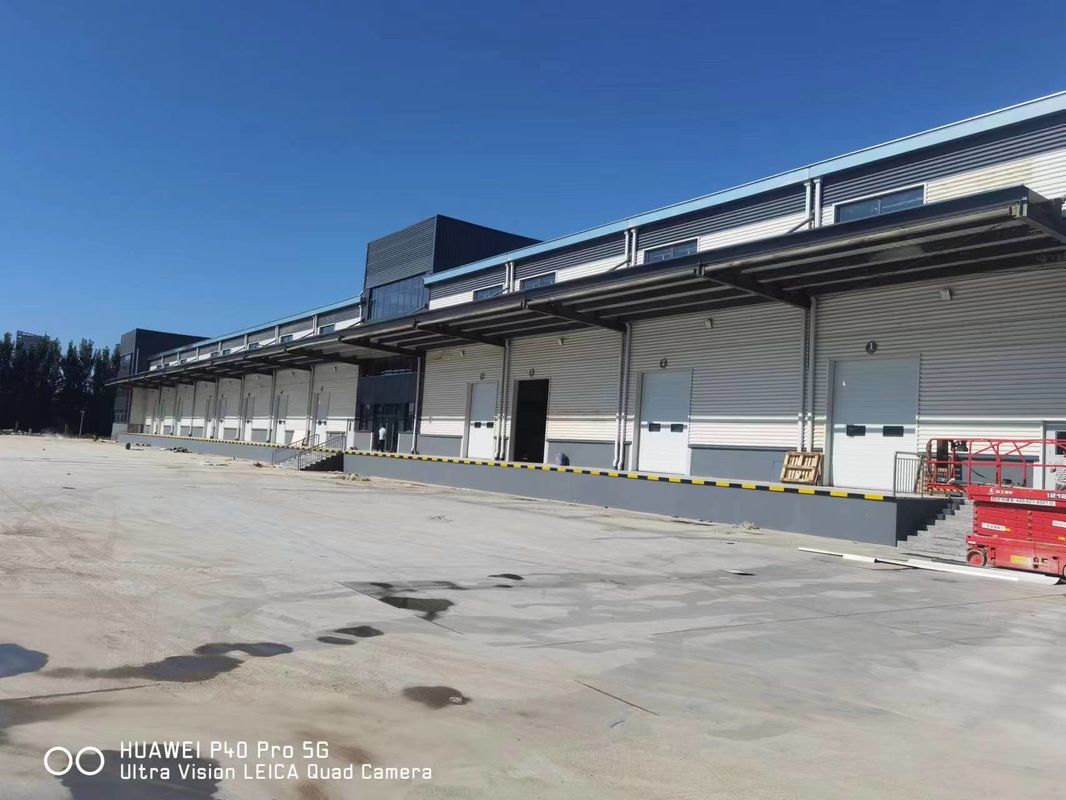 Struktur Baja Bangunan Pabrik Prefabrikasi Modular / Low Cost Industrial Workshop Shed