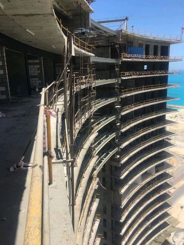 Desain Struktur Logam Gudang Besi Bangun Prefab Rangka Baja Prefabrik Bengkel Industri Terjangkau