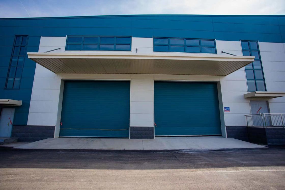 Kekuatan tinggi ISO / CE Disetujui Industrial Shed Prefab Steel Struktur Workshop