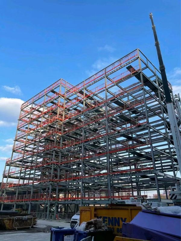 China Pabrik Metal Bangunan Kit Lokakarya Pengelasan Struktur Baja Bangunan Gudang