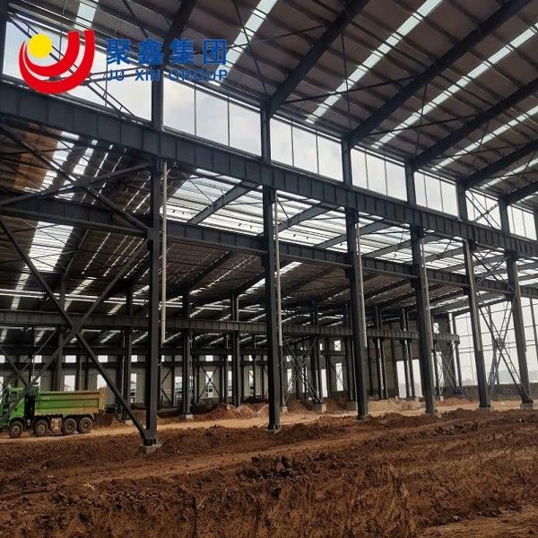 China Pabrik Murah Metal Workshop Bangunan Galvanized Sheet Metal Frame