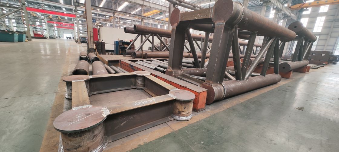 China Pabrik Murah Metal Workshop Bangunan Galvanized Sheet Metal Frame